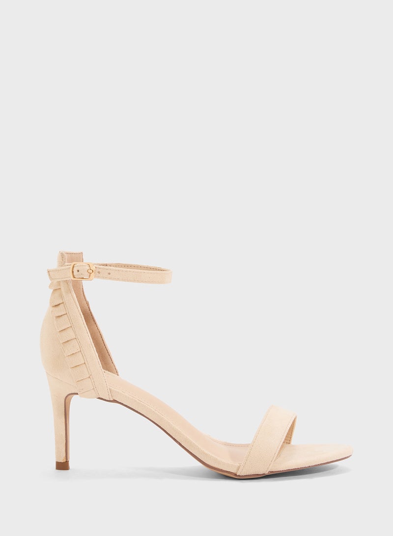 ELLA Double Strap Heeled Sandal - Image 1