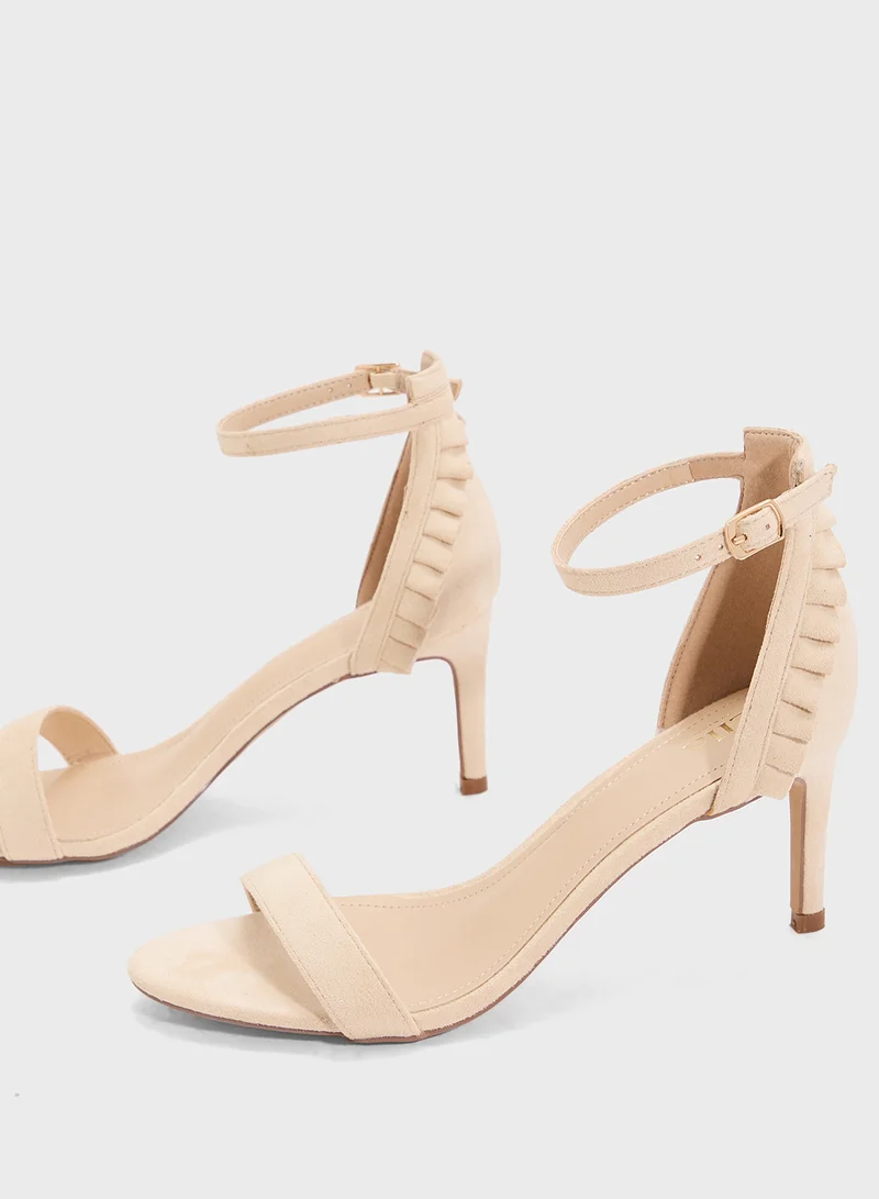 ELLA Double Strap Heeled Sandal