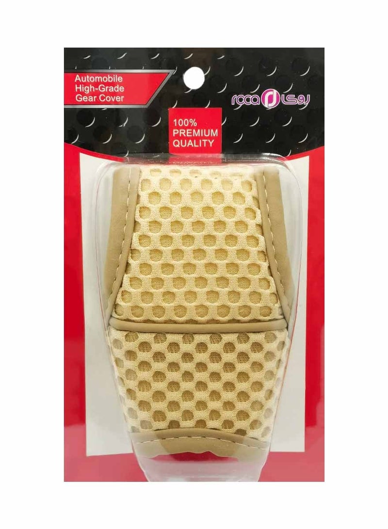 روكا جلد PU عالي الجودة لسيارة أوتوماتيكية غطاء مقبض ناقل الحركة غطاء مقبض تروس عالي الجودة - Image 3