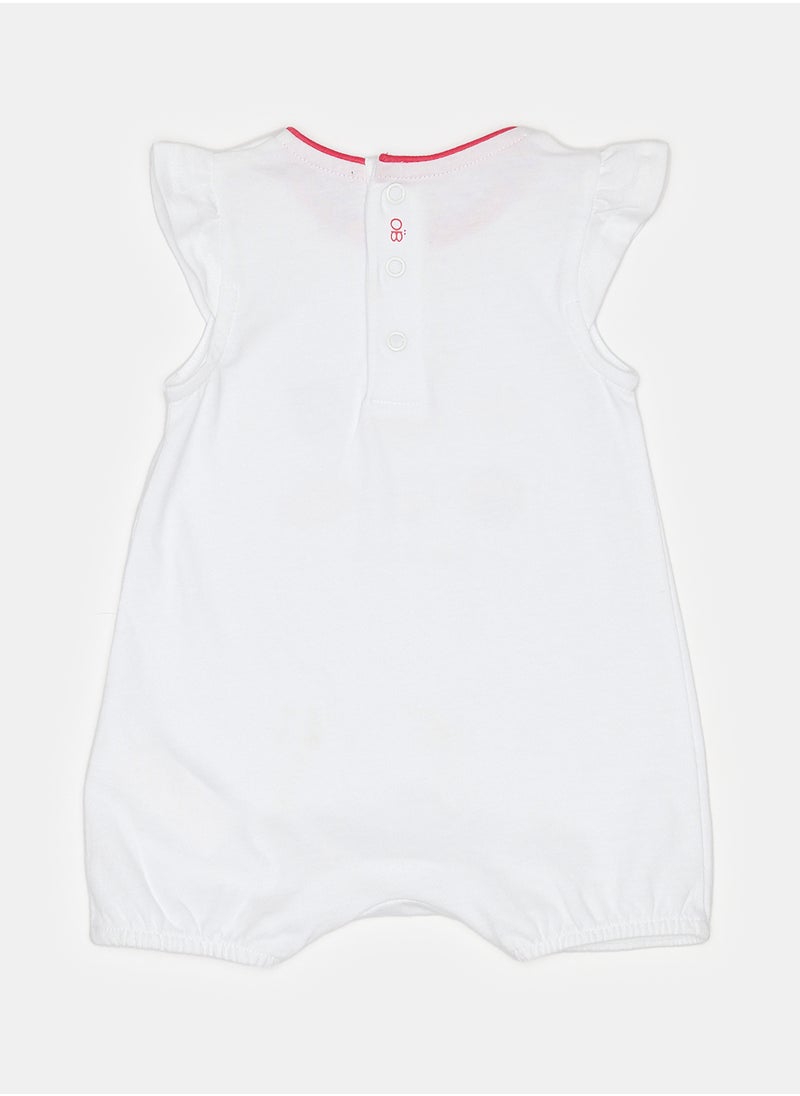 Okaidi - OBaiBi By Okaidi Baby Girls Jumpsuit - Image 1