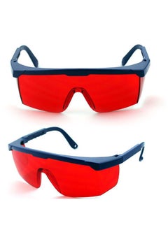 Y&D 1-Pieces Laser Protective Eye Glasses Lab Goggles Red  - Image 3