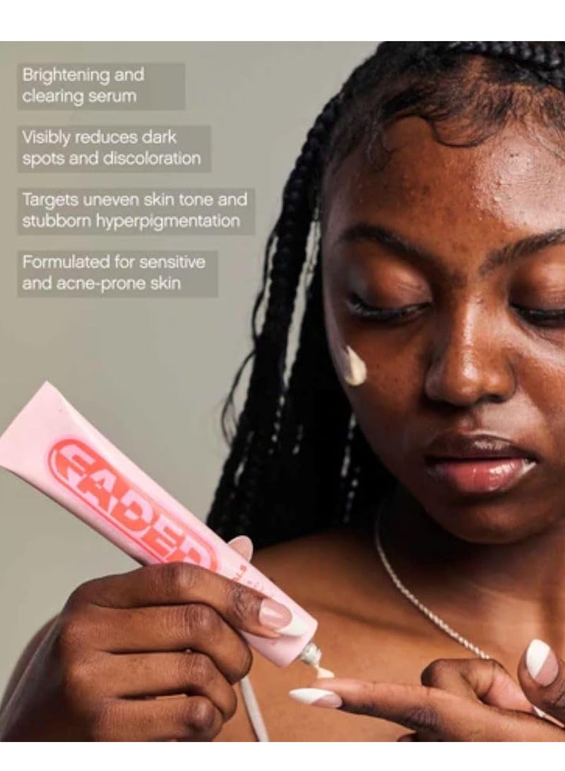 Topicals Faded Brightening and Clearing Serum | Reduces Discoloration, Post-Blemish Marks, Scars and Spots | Contains Kojic Acid and Niacinamide | Dermatologist-tested, Vegan, Cruelty-Free (1.7 Fl Oz) - Image 2