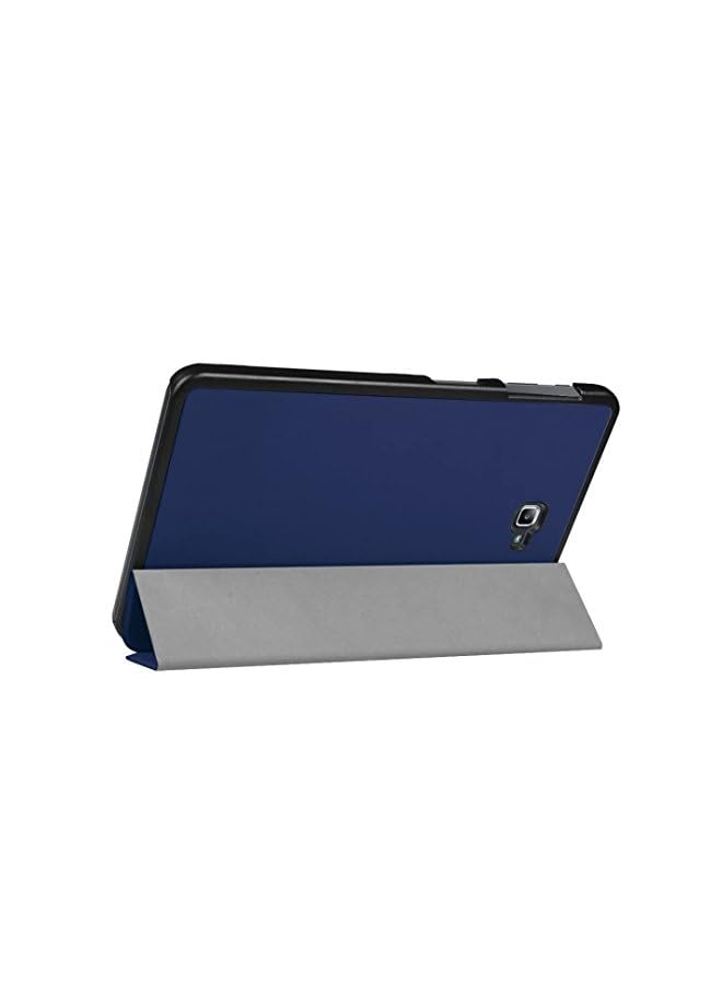 Procases حافظة Galaxy Tab A 10.1 Sm-T580 T585 T587 إصدار 2016 (نموذج قديم)، غلاف ذكي رفيع مع حامل لحافظة Galaxy Tab A بحجم 10.1 بوصة - أزرق داكن - Image 5