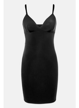 Tchibo Women V-Neck Body Shaping Slip, Black  - Image 2