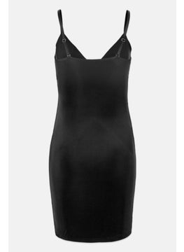 Tchibo Women V-Neck Body Shaping Slip, Black  - Image 3