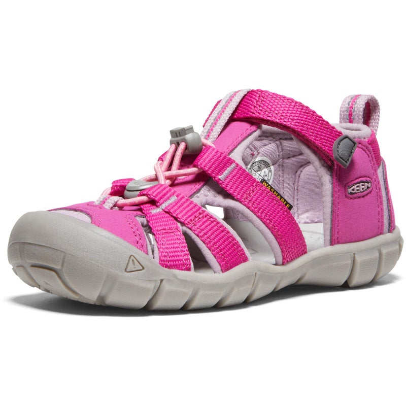 KEEN unisex child Seacamp 2 Cnx Closed Toe Sandal Very BerryDawn Pink 6 Big Kid US