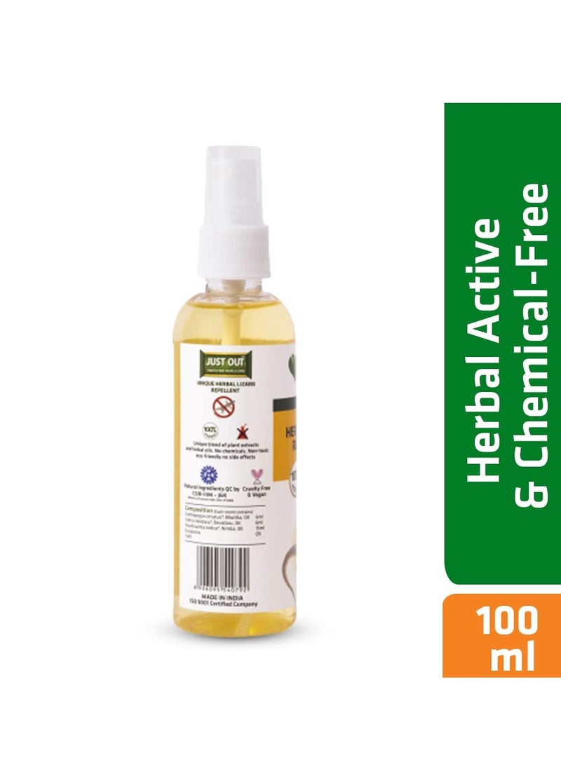 Herbal Strategi Herbal Strategi Lizard Repellent Spray - 100ml | Smarter way to shuu Lizards away | 100% Herbal and Chemical free | Baby and Pet safe | Certified Ayurvedic | Effective on all types of Lizards - Image 2