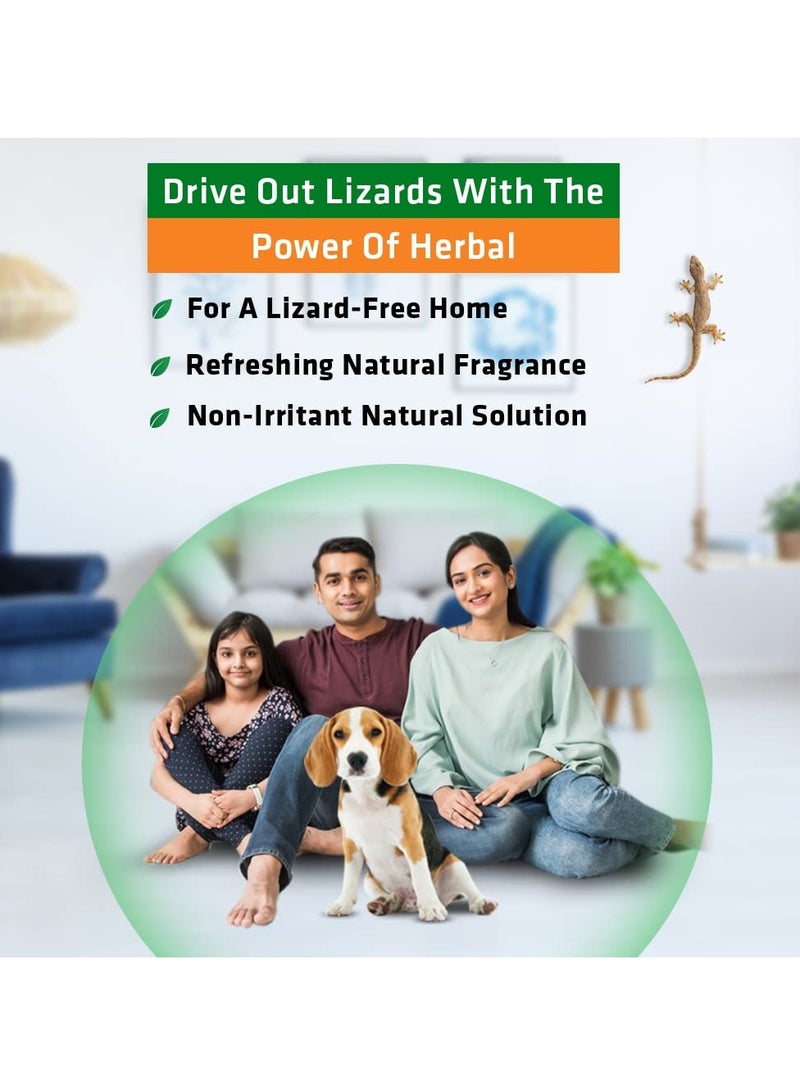 Herbal Strategi Herbal Strategi Lizard Repellent Spray - 100ml | Smarter way to shuu Lizards away | 100% Herbal and Chemical free | Baby and Pet safe | Certified Ayurvedic | Effective on all types of Lizards - Image 3