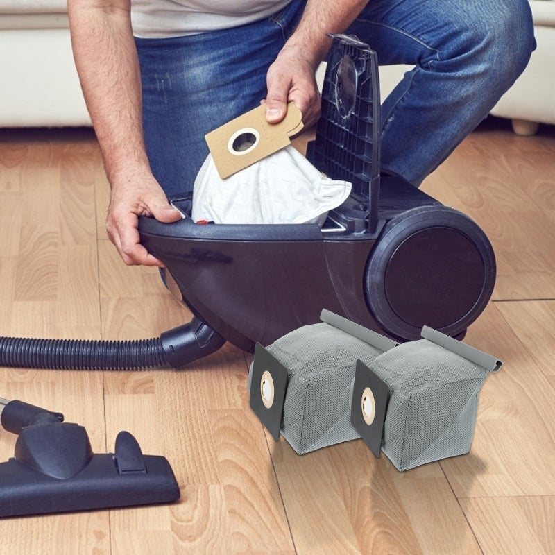 12 pcs Polyester Vacuum Cleaner Dust Bag Vacuum Cleaner Garbage Bag Filter Bag - Image 4