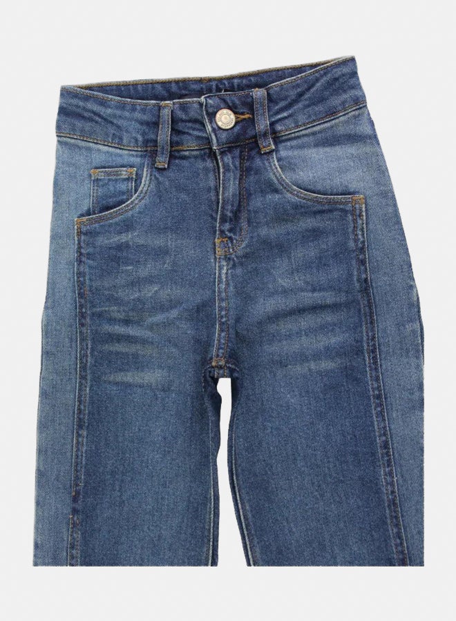 سولانج بنطال جينز واسع الساق للاطفال - Image 3