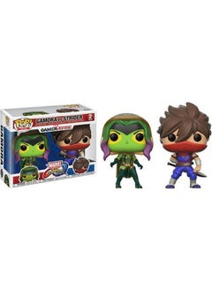 Funko Pop! Television Marvel Vs Capcom - Gamora Vs Strider, 2 Pack, Action Figure