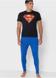 Warner Bros طقم بيجامة سوبرمان المستدام  - Image 5