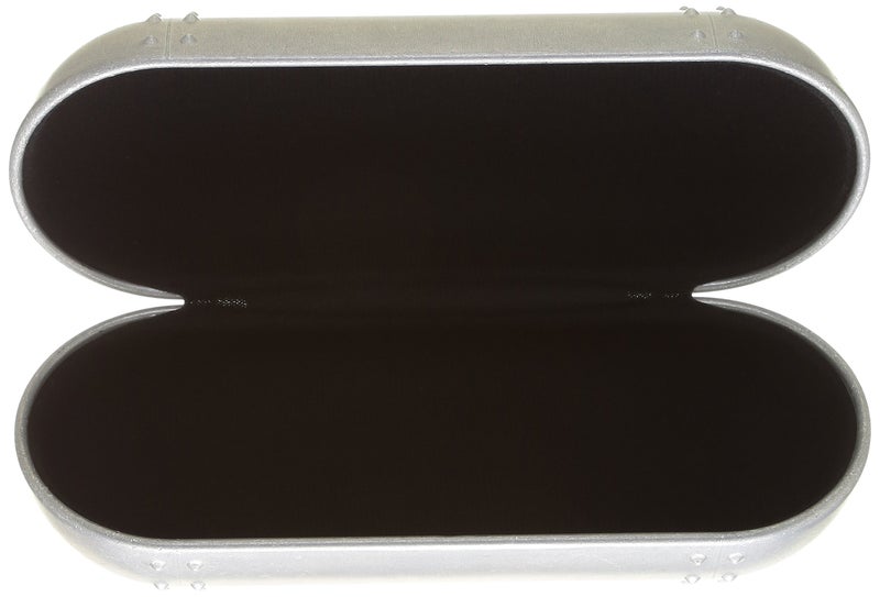 Oakley Womens Large Metal Vault Sunglass Case, Silver - Image 2