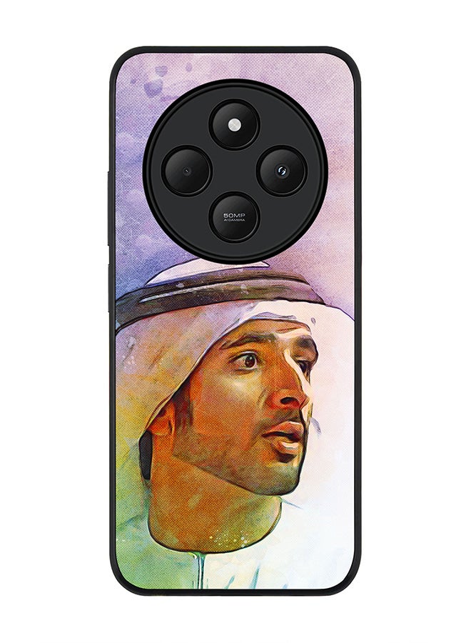 Stylizedd For Xiaomi Redmi 14C / 14R Case,Slim fit Camera Protection, Shockproof Thin Phone cover - Fazza Sheikh Hamdan - Image 1