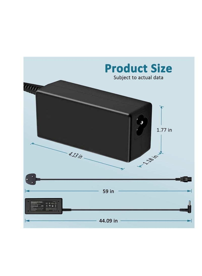 Terabyte r HP 65W 19.5V 3.33A New Replacement Laptop Computer Notebook AC Adapter Charger (4.5 X 3mm) - Image 3
