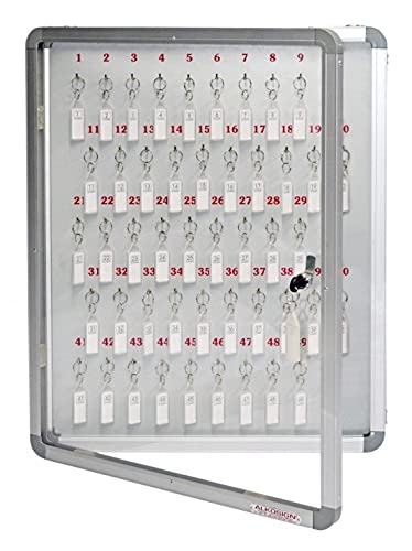 ALKOSIGN Key Cabinet 50 Key 620mm X 500mm - Image 1