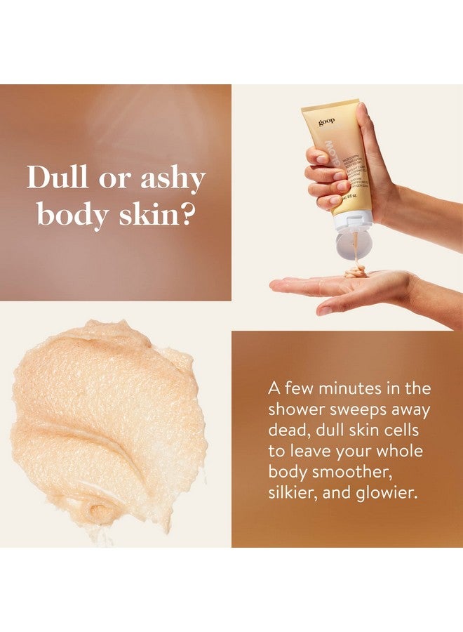 goop Beauty Microderm Body Polish | Exfoliating Body Scrub & Foaming Cleanser for Glowing Skin | Exfoliating Salts and Kakadu Plum Seed Oil for Skin Hydration | Inspired by Microdermabrasion | 6 fl oz - Image 5