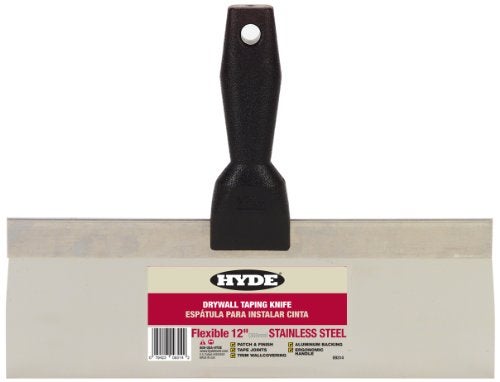 Hyde سكين شريط خفيف الوزن HYDE 09314، 12 بوصة من الفولاذ المقاوم للصدأ - Image 3