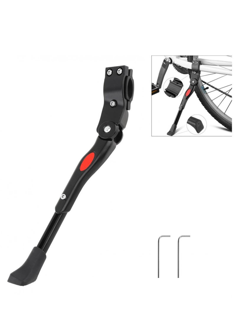 Bicycle Kickstand Aluminum Alloy Kickstand Adjustable Bike Side Stand Cycling Accessories - Image 1