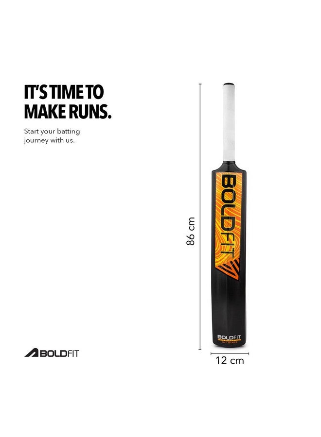 BOLDFIT Cricket Bat Full Size Plastic Bat Tennis Cricket Bat Turf Tennis Bat Lightweight Fiber Bat Hard Plastic Bat Tournament Plastic Cricket Bat Standard Size Cricket Bats For Adults Fiber Bat - Image 2