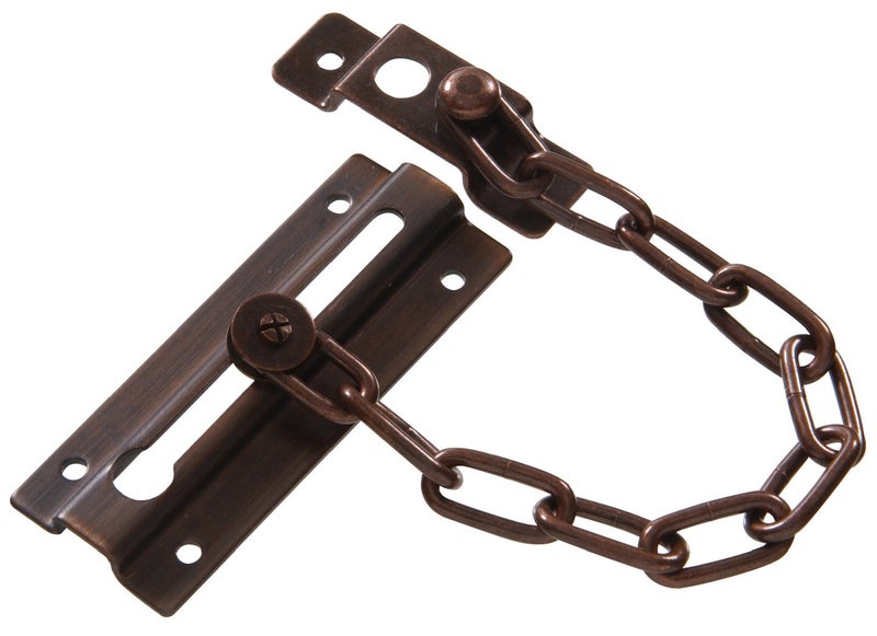 Hardware Essentials 853120 Door Chains Antique Bronze - Image 3