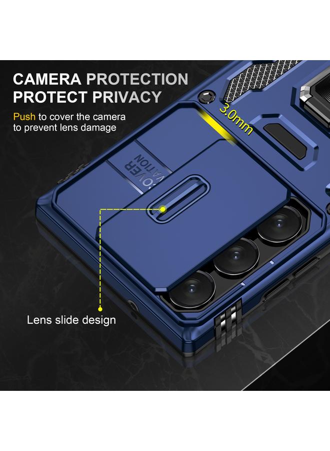 اس-توب جراب لهاتف Samsung Galaxy S23 Ultra 5G Armor PC + جراب هاتف TPU Shield Camera Shield - Image 5