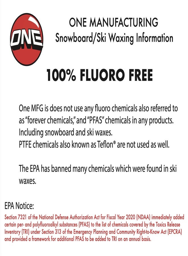 ONEBALL BACON WAX:Hot Wax/Rub-on Universal Speed Conditions Formula Wax – Snowboard/Ski/Nordic 150g- Universal High-Performance, FAST + Durable- Our Factory-USA No Fluoro-Range: 28ºF to 21ºF (-2ºC to -6ºC) - Image 2