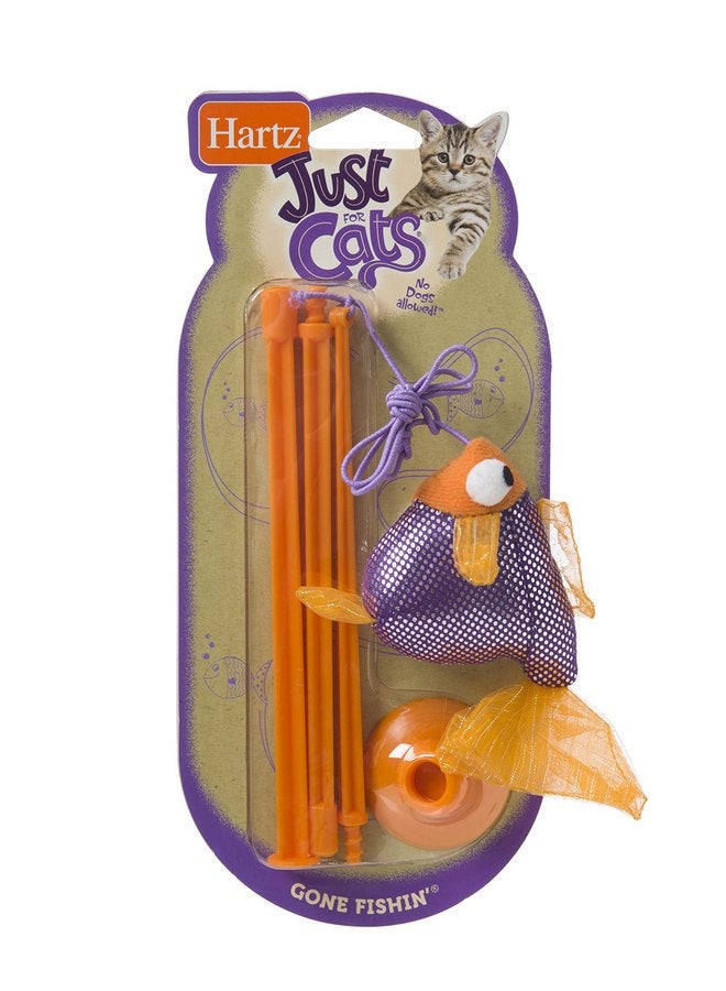 Hartz Just for Cats Gone Fishin Cat Toy | Assorted Colors | 1-Unit - Image 3