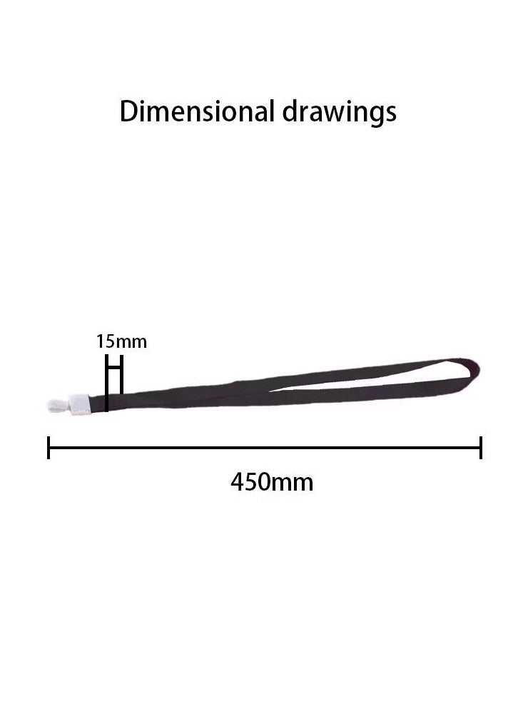 Card Holder Set, Badge Holder, Lanyard Card Holder, ID Badge Holder, Office Card Holder，10 card holders,10 ropes - Image 5