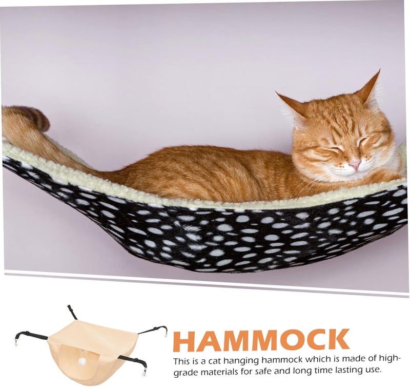 Comfortable Cat Hammock Nest Breathable Hanging Bed for Pets for Indoor Use Easy Cats Hamsters and More Lightweight Decorative Design - Image 4