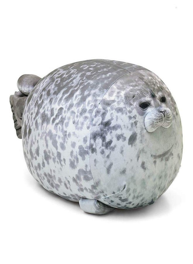 EHOTONG Cute Blob Seal Pillow, Chubby Seal Plush Hug Pillow Soft Stuffed Animal Toy (Gray,11.5") - Image 1