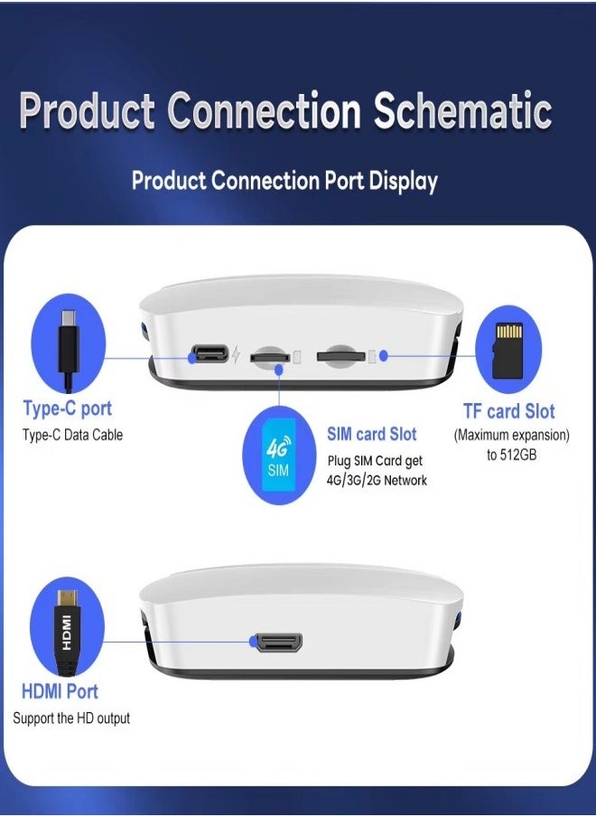 Carlinkit - 2024 CarlinKit CarPlay Ai TV Box Android 13 SDM6225 HDMI Streaming Box for Netflix Video Wireless CarPlay Android Auto 8+128 - Image 1