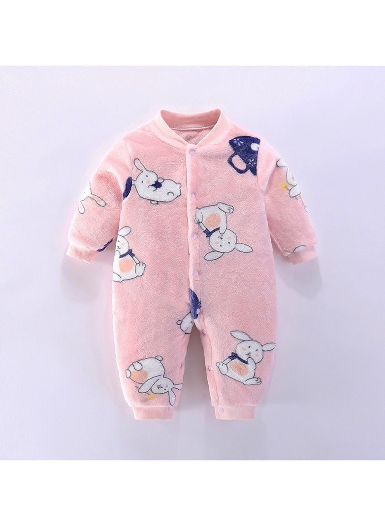 Loquat 0-1-2 Year Old Baby Home Jumpsuit 