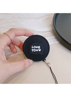 Color Picture Suitable For Fujifilm Instax Mini Evo Special Silicone Lens Cover Camera Protective Cover-Color:Black Cover-loveu