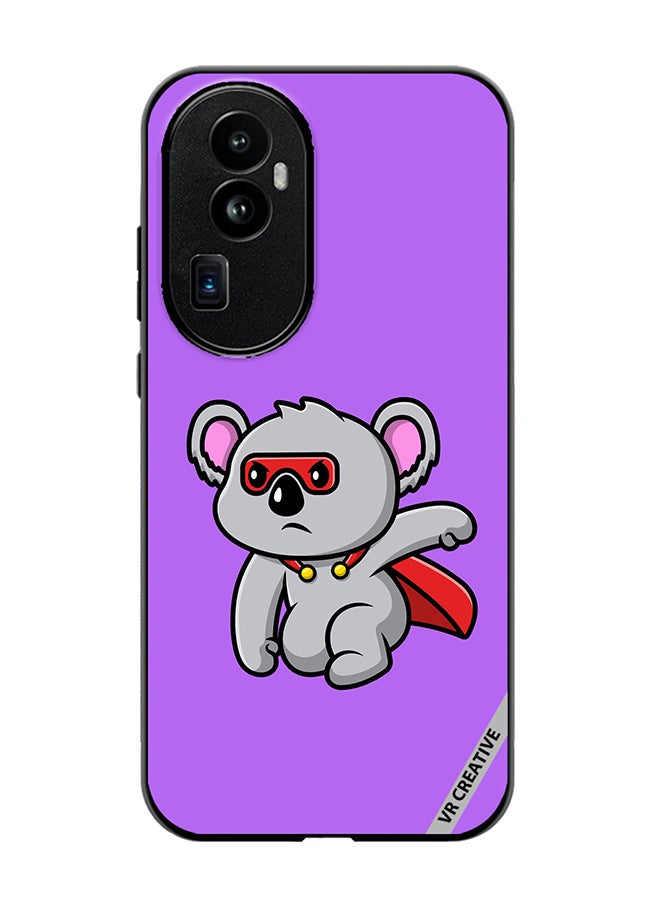 VR CREATIVE Protective Case Cover For Oppo Reno 10 Pro Plus Hero Coala Design Multicolour - Image 1