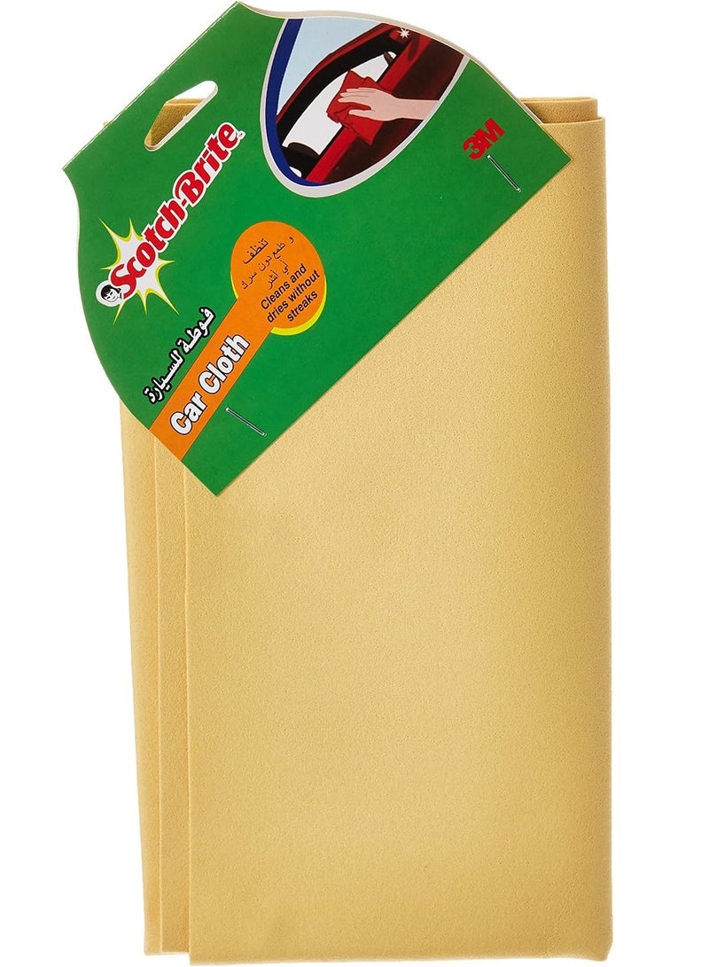 Scotch  Scotch-Brite Car Cloth, size 460x510 mm, 1 unit/pack | Cleans and dries without streaks | Excellent cleaing results | Automotive care | Car Cleaning and Detailing - Image 2