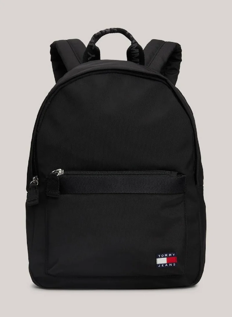 TOMMY JEANS Women's Essential Backpack - Polyester, Black