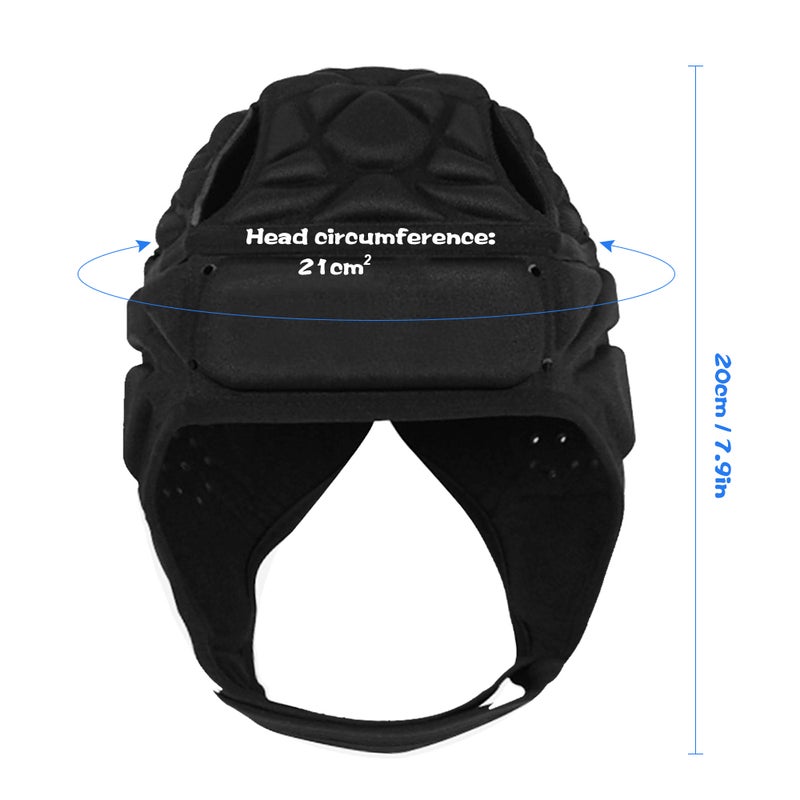 Children Rugby Soft Helmet Kids Flag Football Helmet High Soccer Headgear Cap Flag Football Headguard - Image 2