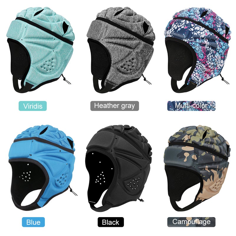 Children Rugby Soft Helmet Kids Flag Football Helmet High Soccer Headgear Cap Flag Football Headguard - Image 4