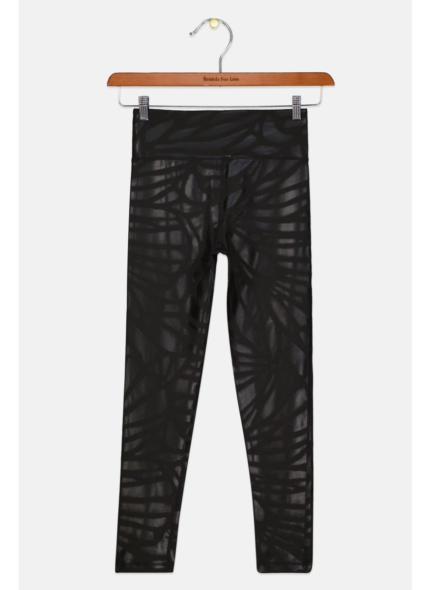 PUMA Kids Girl Training Tights, Black  - Image 2