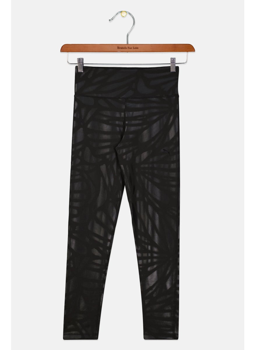 PUMA Kids Girl Training Tights, Black  - Image 1