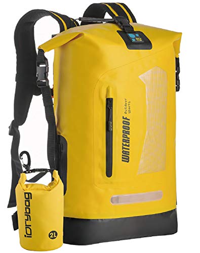 IDRYBAG Waterproof Backpack for Men 20L/30L/40L, Floating Dry Bag Kayak, Dry Backpack Hiking - Image 1