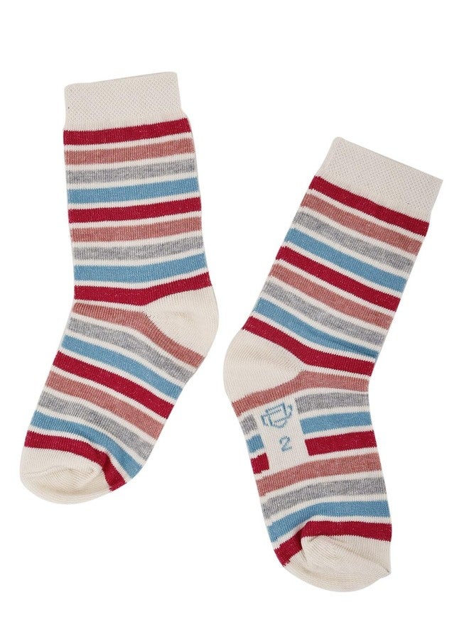 Dollar Kids Socks For Boys & Girls In Blended Cotton (Pack of 5) - Image 4