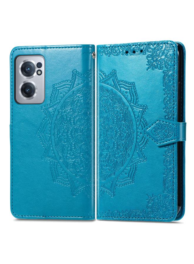 S-TOP Case For OnePlus Nord CE 2 5G Mandala Flower Embossed Leather Phone Case - Image 2