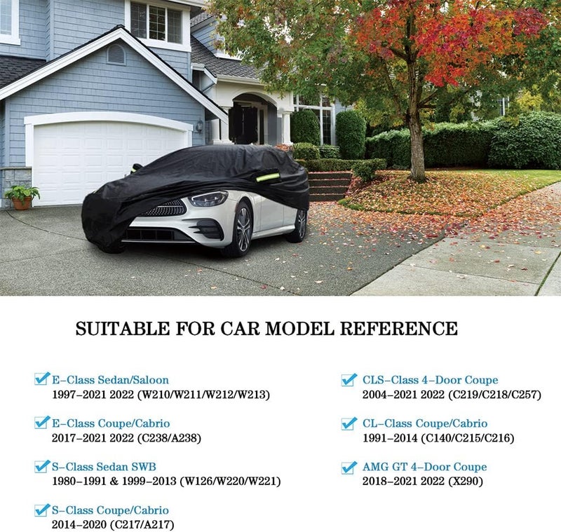 Abdeck Waterproof Car Cover for Mercedes-Benz E-Class, CLS, CL, and AMG GT (1997-2022) - Image 2