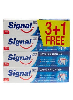 Cavity Fighter Essential Toothpaste 4 Pieces