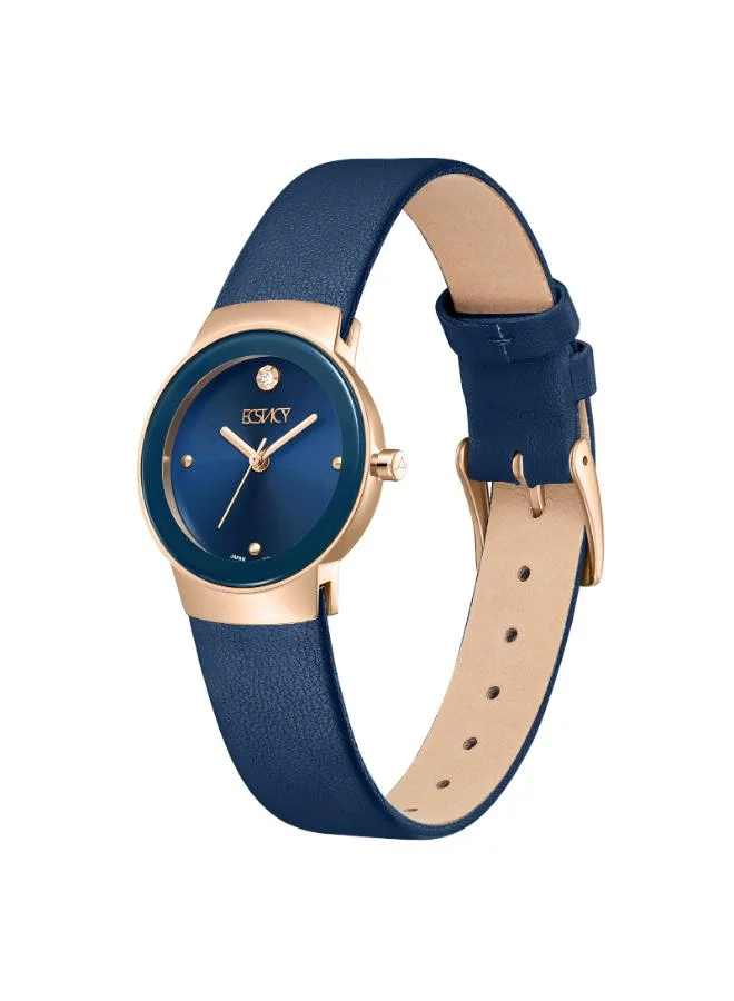 إكستاسي Women's Leather Analog Watch E25505-RLNN - 26mm mm