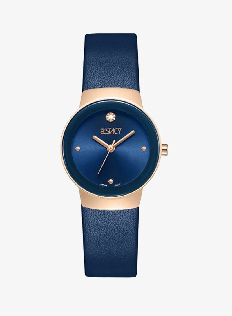 Women's Leather Analog Watch E25505-RLNN - 26mm mm