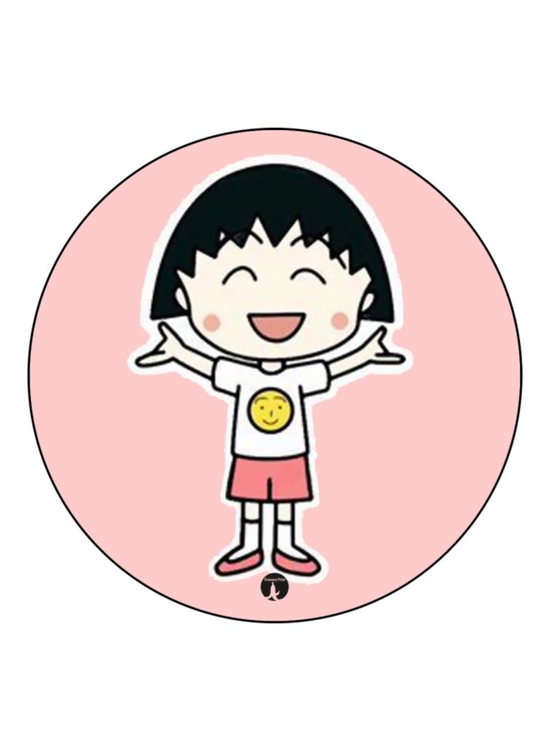 RKN Anime Chibi Maruko Chan Themed Printed Fridge Magnet  k/Black/Yellow - Image 2