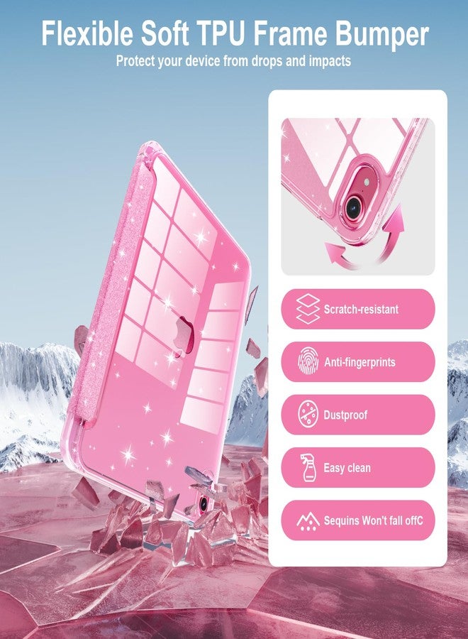Lainergie Case for iPad 10th Generation with Pencil Holder (Pink) - Image 4